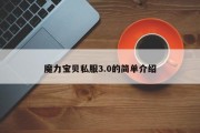 魔力宝物私服3.0的简单介绍