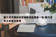 魔力宝贝佣兵法尼迪斯技能图鉴一览-魔力宝贝士兵指引任务